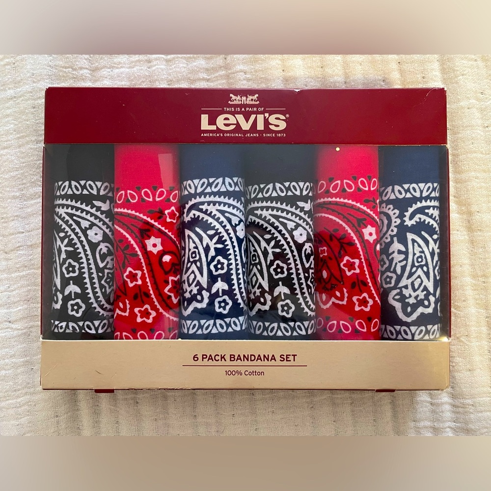 Levi’s Bandana set, 6 pack